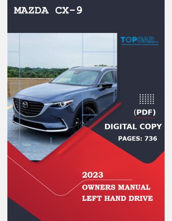 mazda cx-9 2023 owners manual